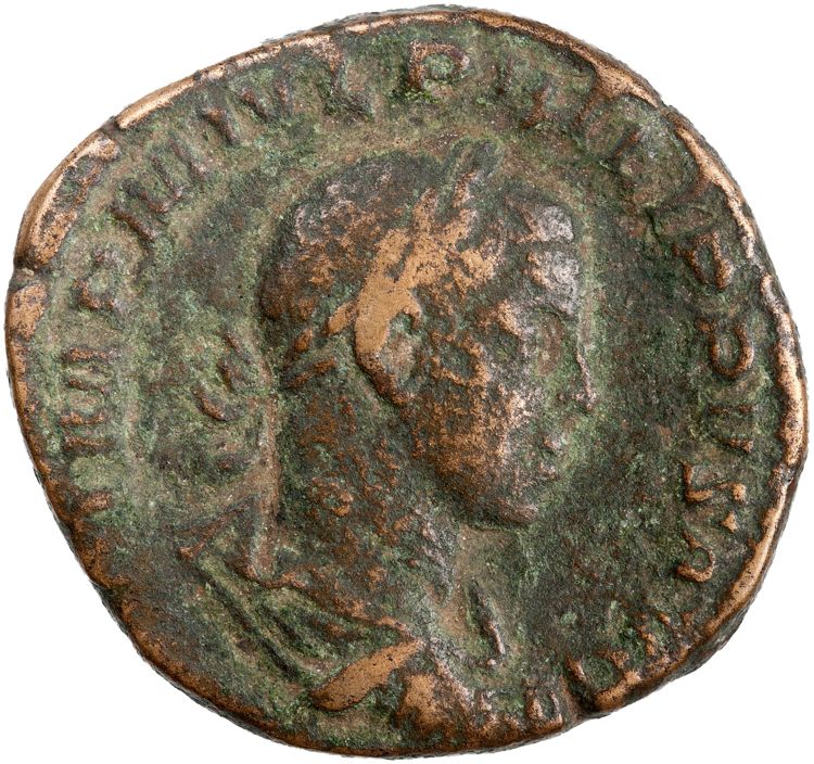 RIC IV Philip I 264A, аверс, American Numismatic Society (ans)