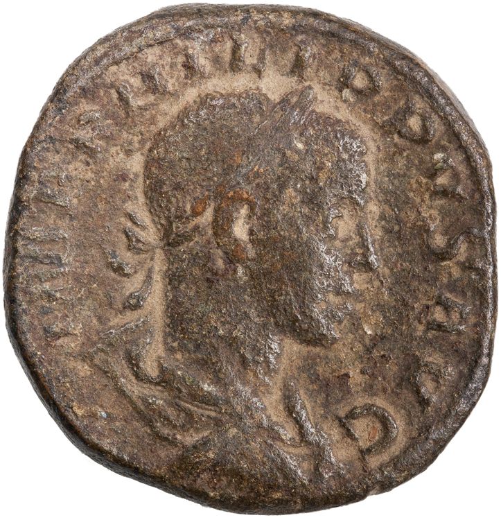 RIC IV Philip I 268C, аверс, American Numismatic Society (ans)