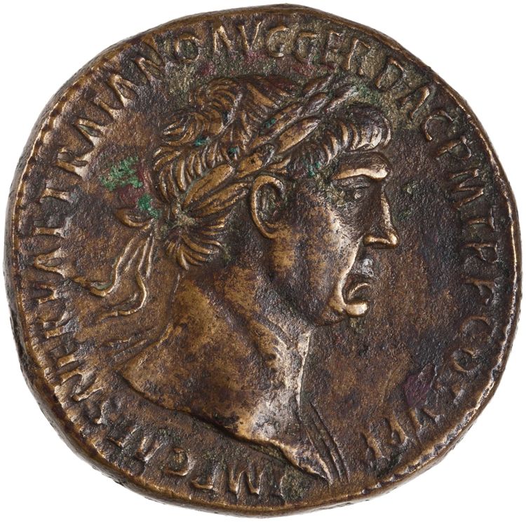 аверс RIC II Trajan 503 (as)