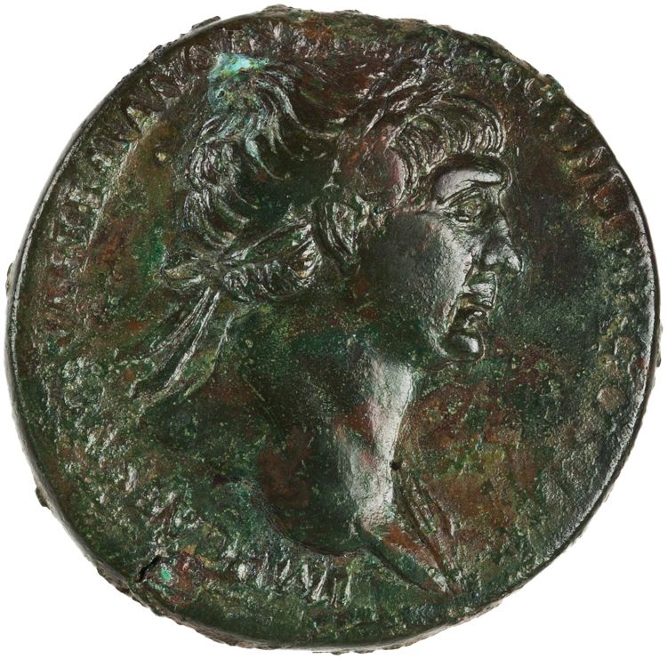 RIC II Trajan 476A, аверс, American Numismatic Society (ans)