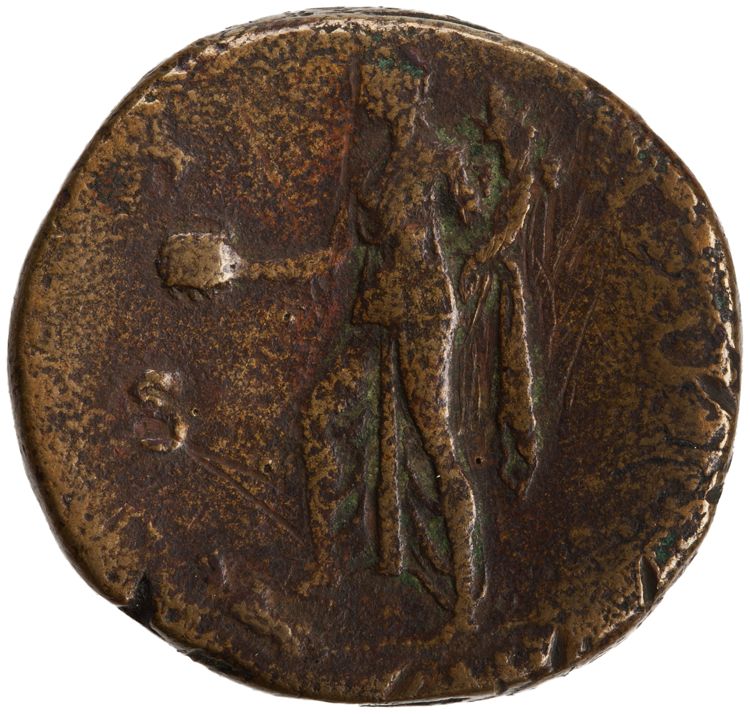 RIC III Antoninus Pius 590, реверс, American Numismatic Society (ans)