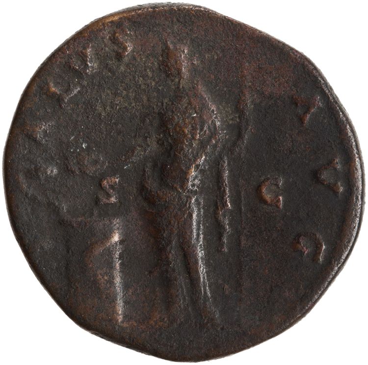 RIC III Antoninus Pius 635a, реверс, American Numismatic Society (ans)