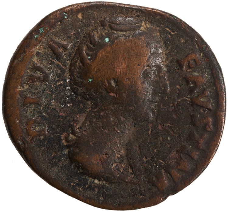 obverse RIC III Antoninus Pius 1187a (as)