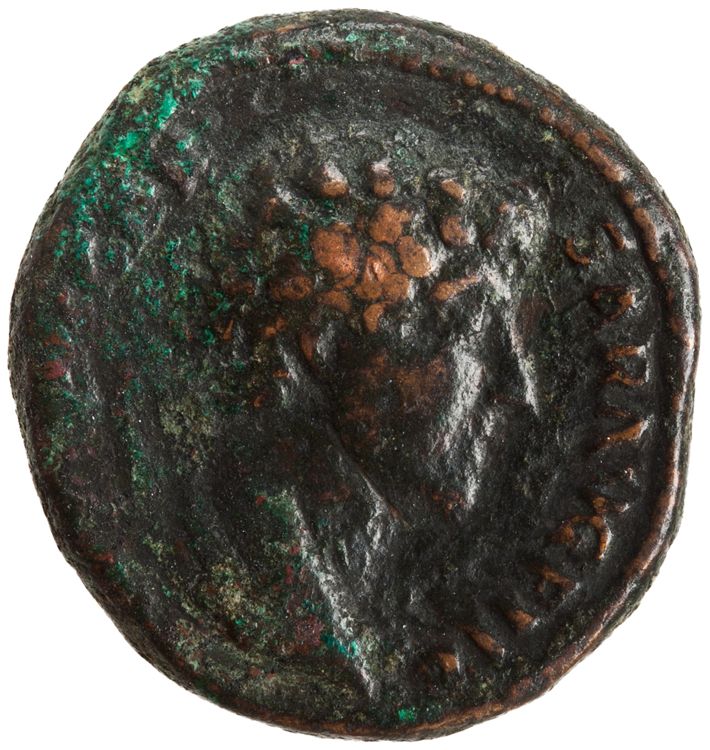 аверс RIC III Antoninus Pius 1258 (dupondius)
