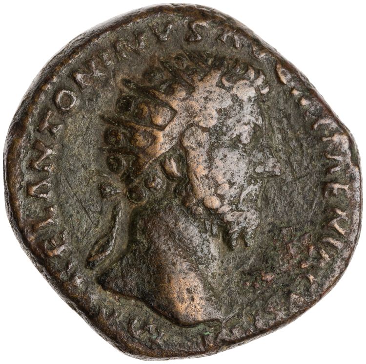 RIC III Marcus Aurelius 900, аверс, American Numismatic Society (ans)