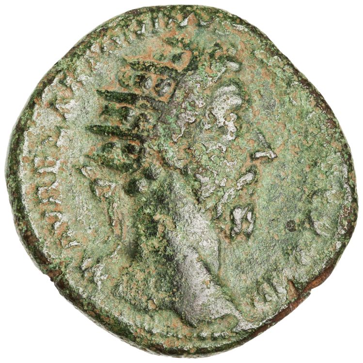 RIC III Marcus Aurelius 1244, аверс, American Numismatic Society (ans)