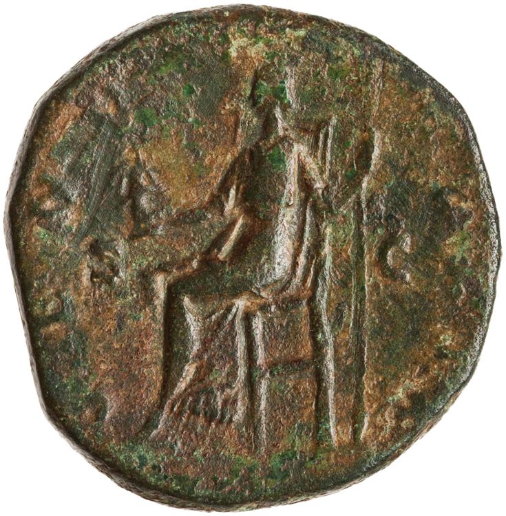 RIC III Marcus Aurelius 1686, реверс, American Numismatic Society (ans)