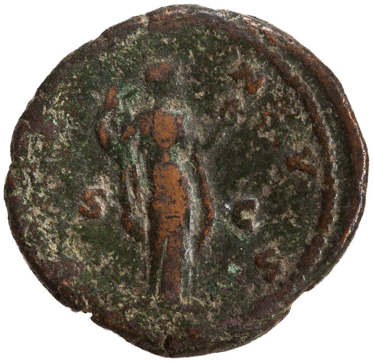 RIC III Marcus Aurelius 1770, реверс, American Numismatic Society (ans)