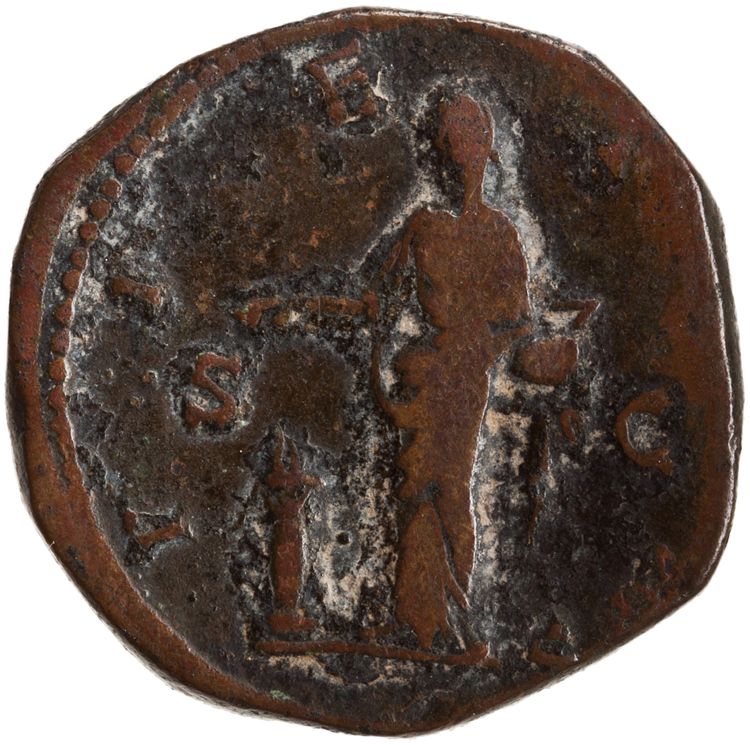 RIC III Marcus Aurelius 1755, reverse, American Numismatic Society (ans)