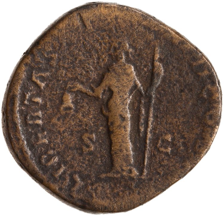 RIC III Marcus Aurelius 1588, реверс, American Numismatic Society (ans)