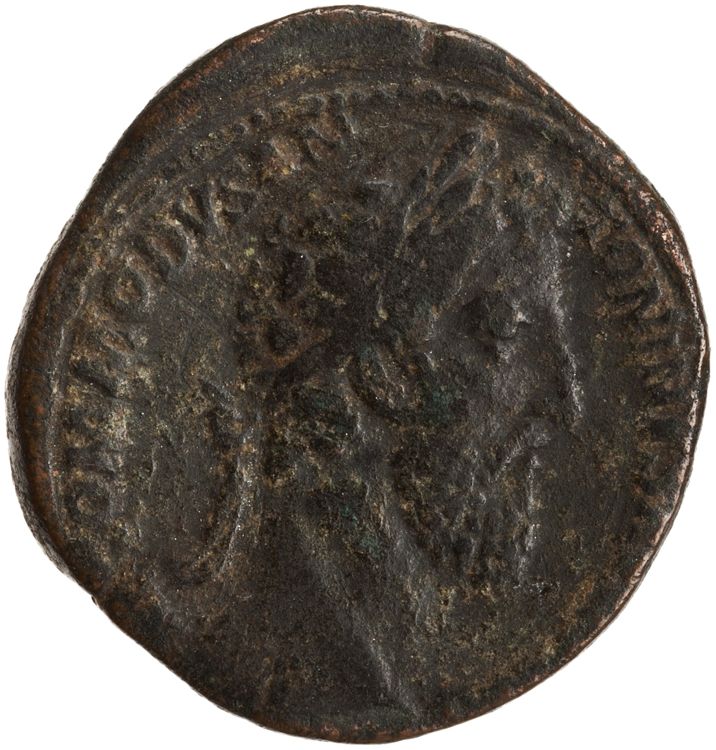 RIC III Commodus 405, аверс, American Numismatic Society (ans)