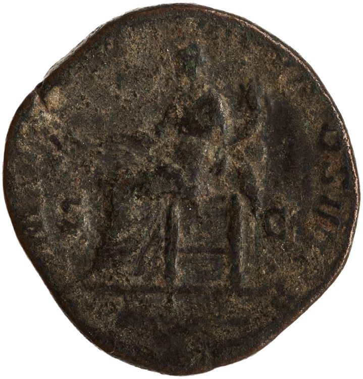 RIC III Commodus 405, реверс, American Numismatic Society (ans)