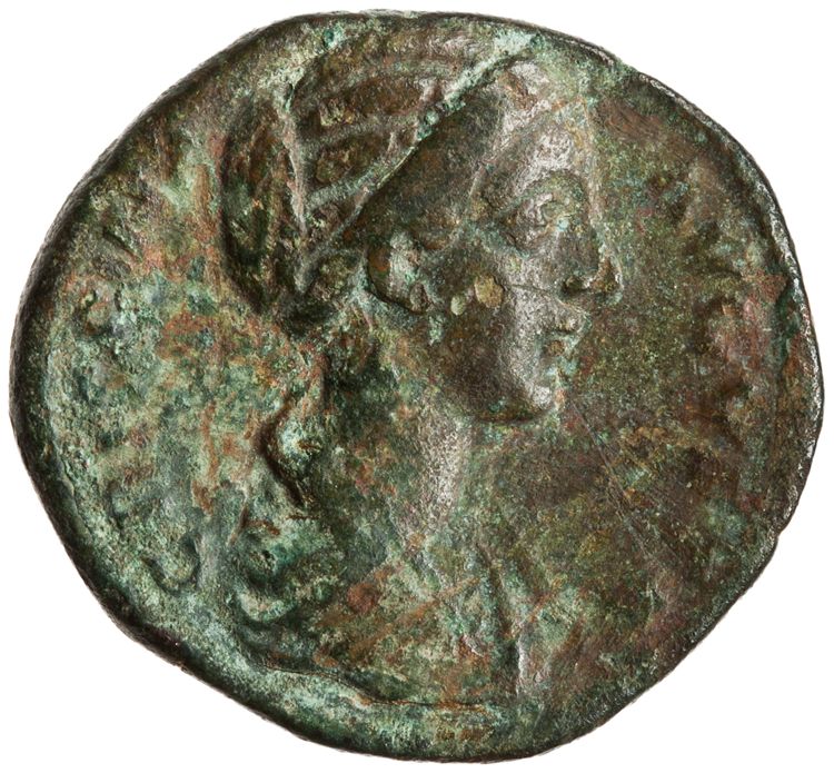 RIC III Commodus 680 (as), аверс, American Numismatic Society (ans)