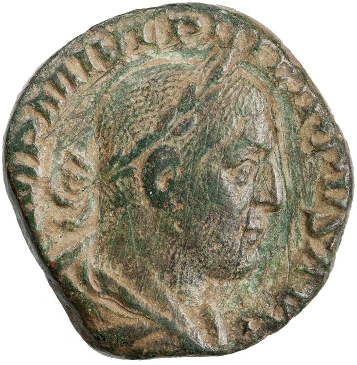 RIC IV Philip I 155A, аверс, American Numismatic Society (ans)