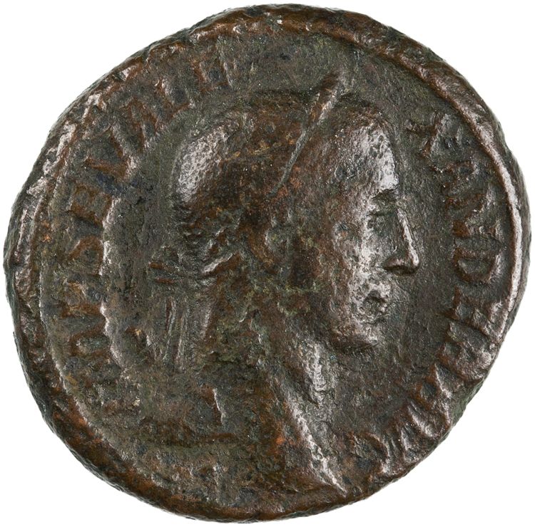 аверс RIC IV Severus Alexander 498b