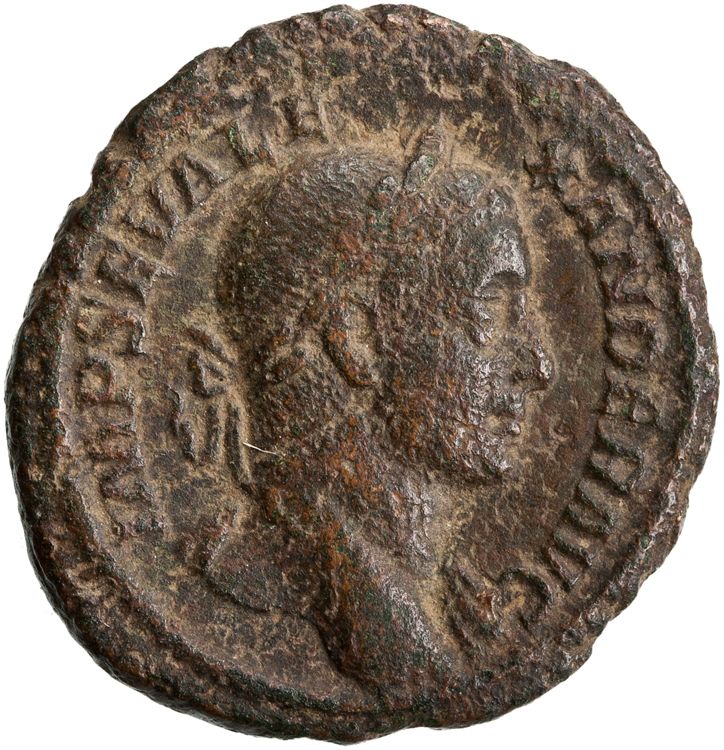 RIC IV Severus Alexander 502, аверс, American Numismatic Society (ans)
