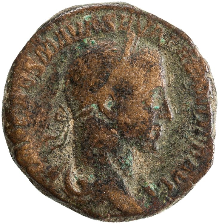 RIC IV Severus Alexander 583, аверс, American Numismatic Society (ans)