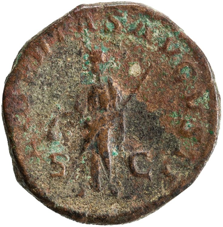 RIC IV Severus Alexander 583, реверс, American Numismatic Society (ans)