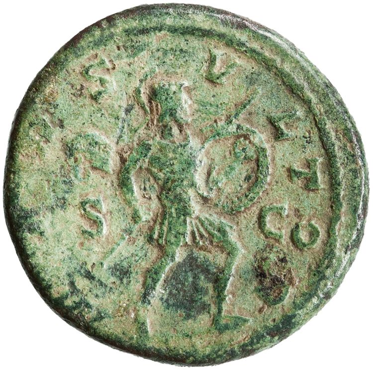 реверс RIC IV Severus Alexander 637d