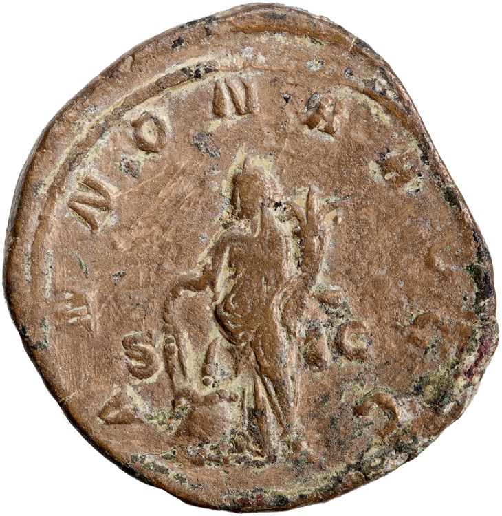 RIC IV Philip I 168A, реверс, American Numismatic Society (ans)