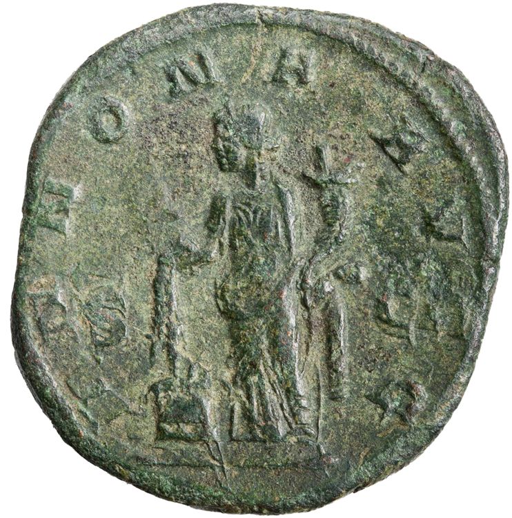 RIC IV Philip I 168A, реверс, American Numismatic Society (ans)