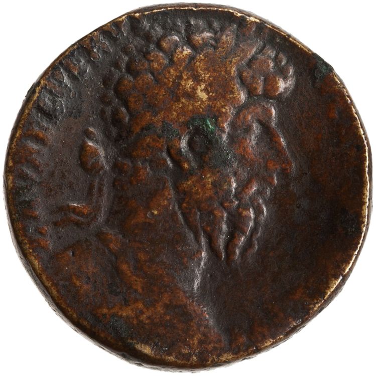 RIC III Marcus Aurelius 1380, аверс, American Numismatic Society (ans)
