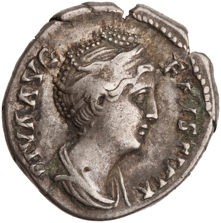 RIC III Antoninus Pius 395Ca, obverse, American Numismatic Society (ans)