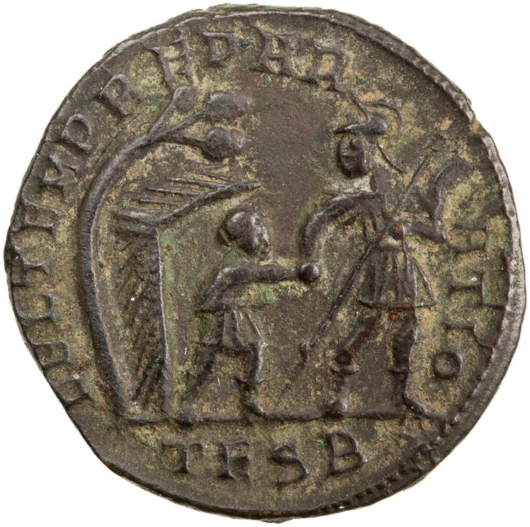 реверс RIC VIII Thessalonica 118