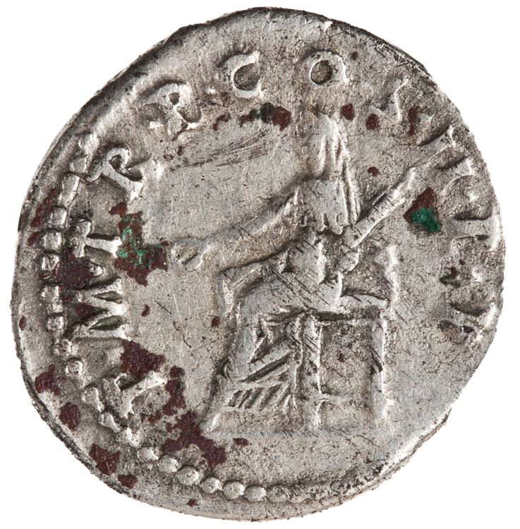 RIC II Trajan 9, reverse, American Numismatic Society (ans)
