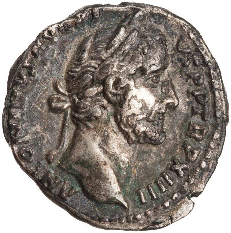 RIC III Antoninus Pius 196, аверс, American Numismatic Society (ans)