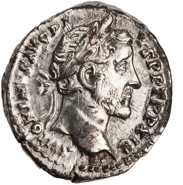 RIC III Antoninus Pius 245, аверс, American Numismatic Society (ans)