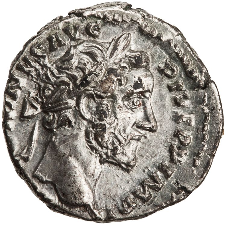 RIC III Antoninus Pius 253A, аверс, American Numismatic Society (ans)