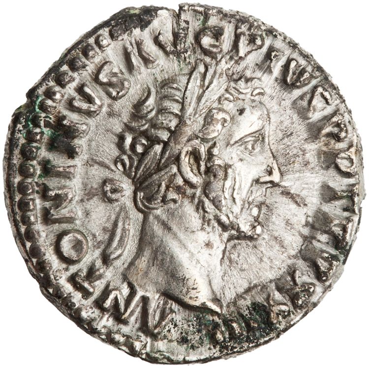RIC III Antoninus Pius 300A, аверс, American Numismatic Society (ans)