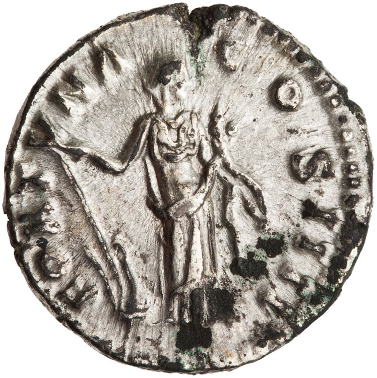 RIC III Antoninus Pius 300A, реверс, American Numismatic Society (ans)