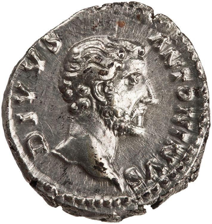 RIC III Marcus Aurelius 431, obverse, American Numismatic Society (ans)