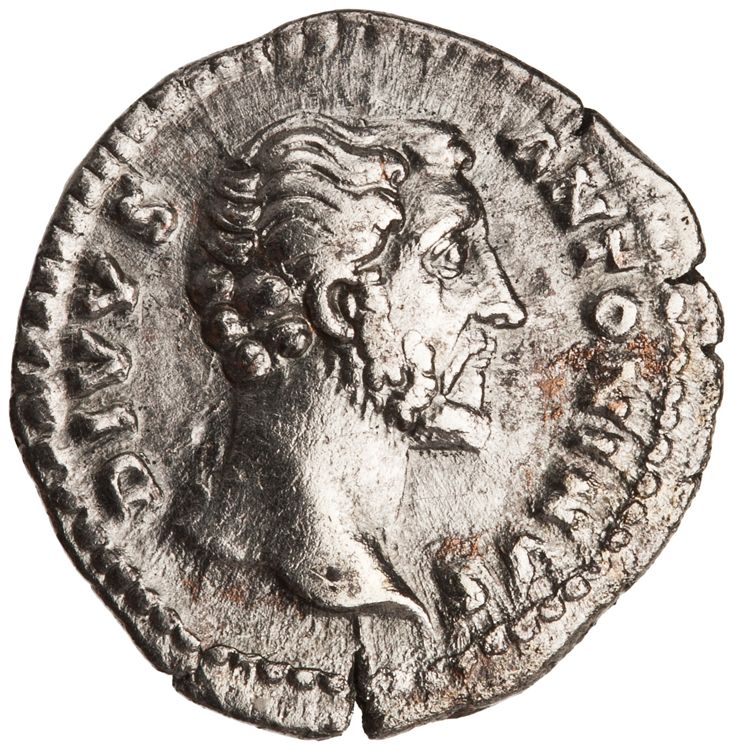 RIC III Marcus Aurelius 442, аверс, American Numismatic Society (ans)