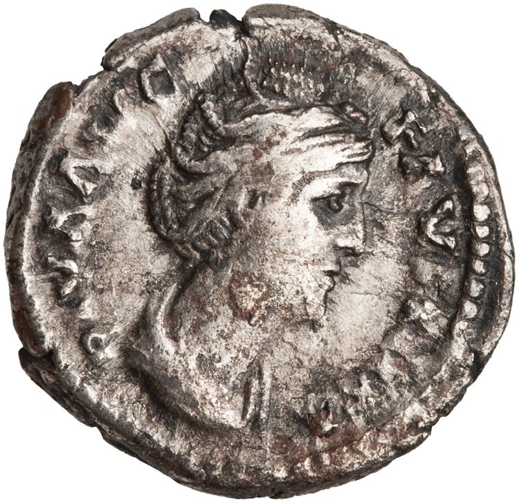 obverse RIC III Antoninus Pius 350Aa (denarius)
