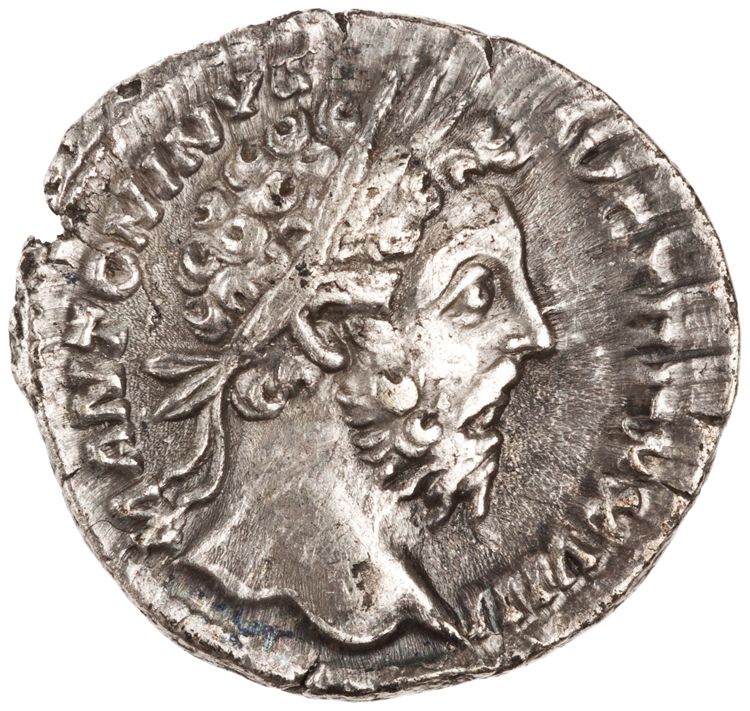 RIC III Marcus Aurelius 303, аверс, American Numismatic Society (ans)
