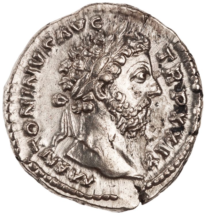 RIC III Marcus Aurelius 314, аверс, American Numismatic Society (ans)