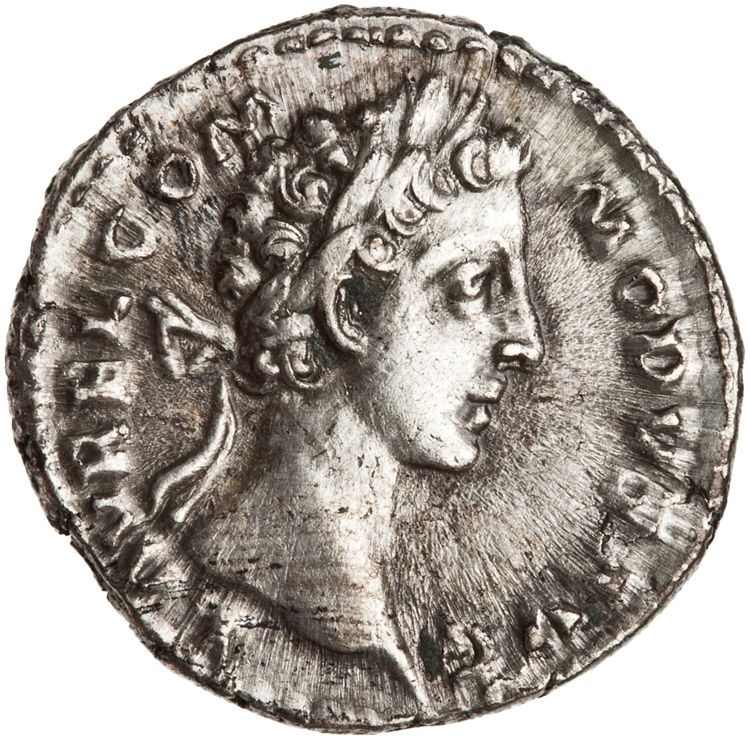 RIC III Marcus Aurelius 666, obverse, American Numismatic Society (ans)