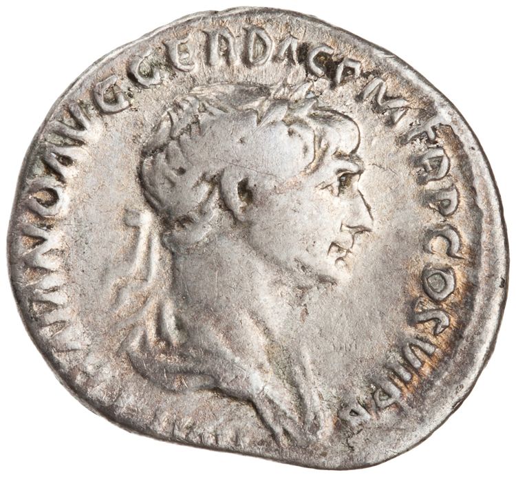 obverse RIC II Trajan 292 (denarius)