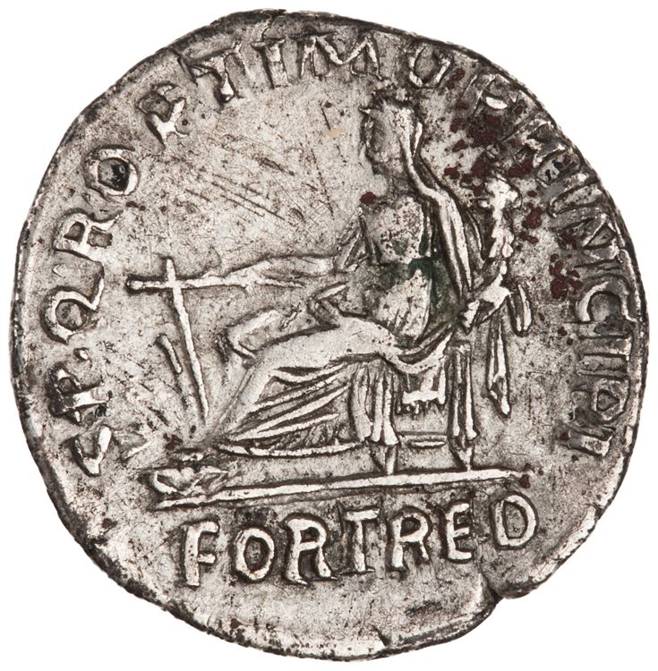 RIC II Trajan 254, реверс, American Numismatic Society (ans)