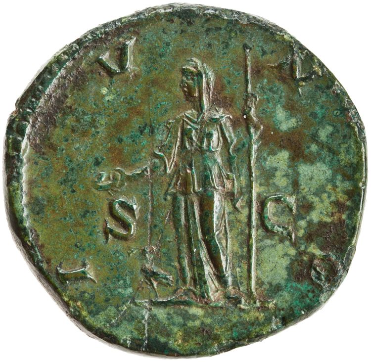 RIC IV Caracalla 584, реверс, American Numismatic Society (ans)