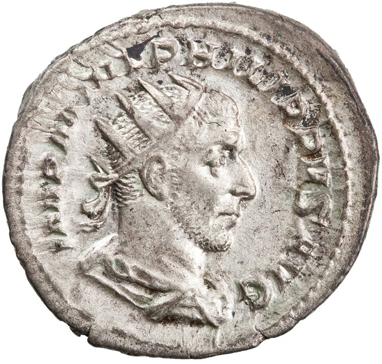 obverse RIC IV Philip I 26B