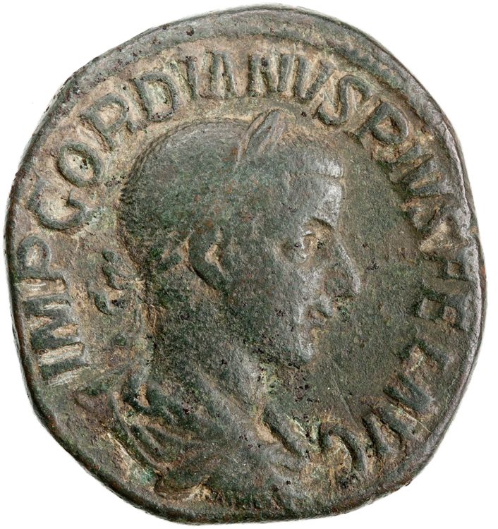 RIC IV Gordian III 311A, obverse, American Numismatic Society (ans)