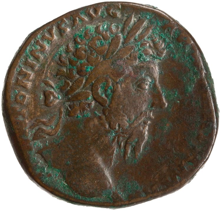 RIC III Marcus Aurelius 948, аверс, American Numismatic Society (ans)