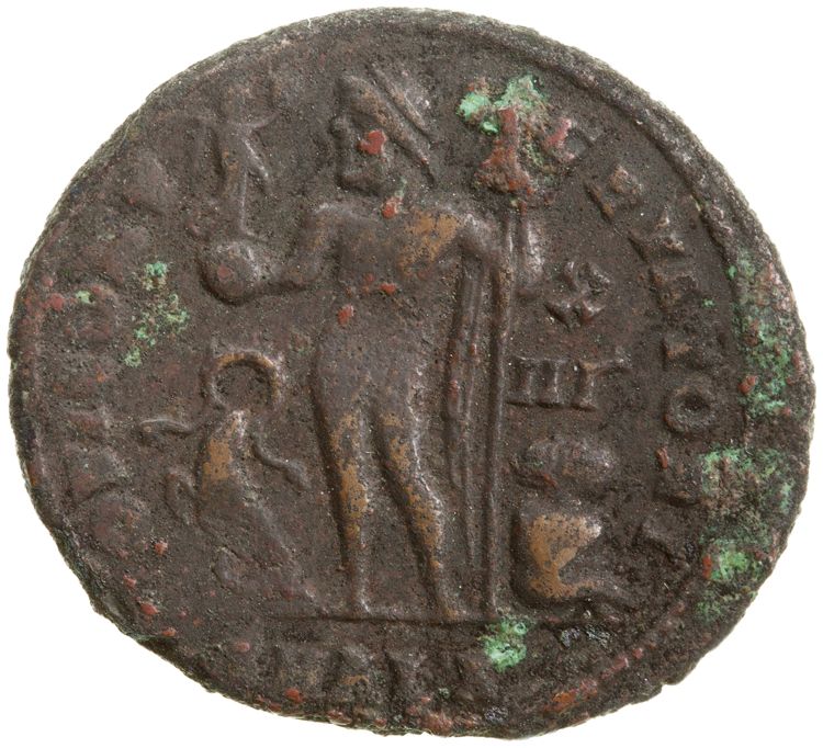 RIC VII Alexandria 30, реверс, American Numismatic Society (ans)