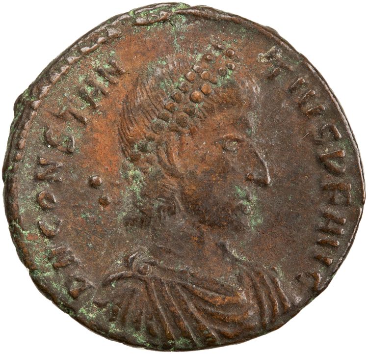 RIC VIII Constantinople 135, аверс, American Numismatic Society (ans)