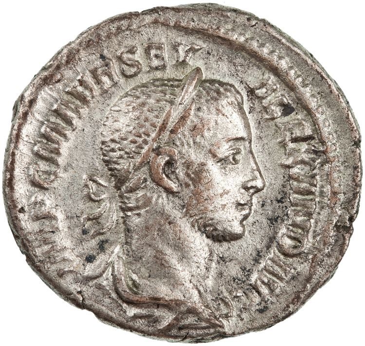 RIC IV Severus Alexander 64, аверс, American Numismatic Society (ans)