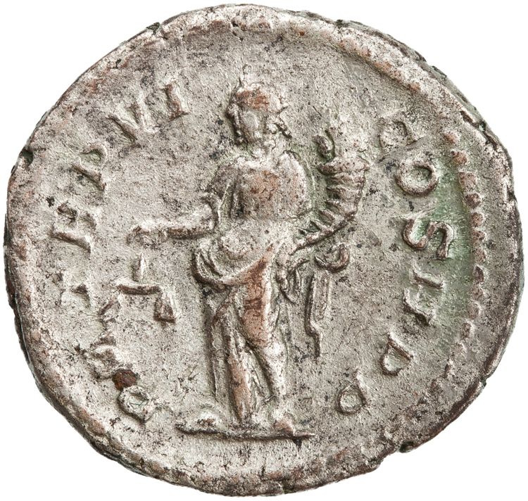 RIC IV Severus Alexander 64, реверс, American Numismatic Society (ans)